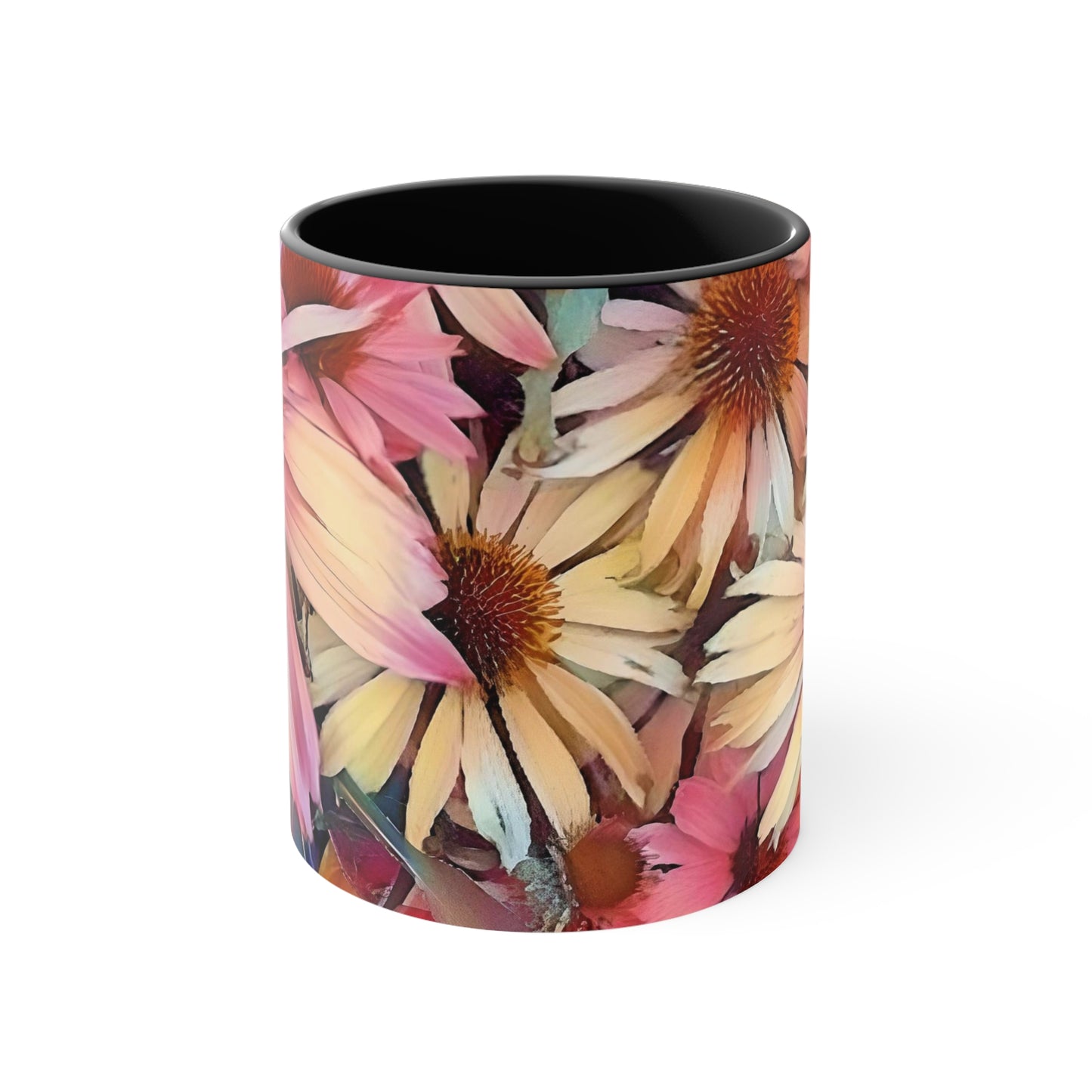Coneflower Two-Tone Mug