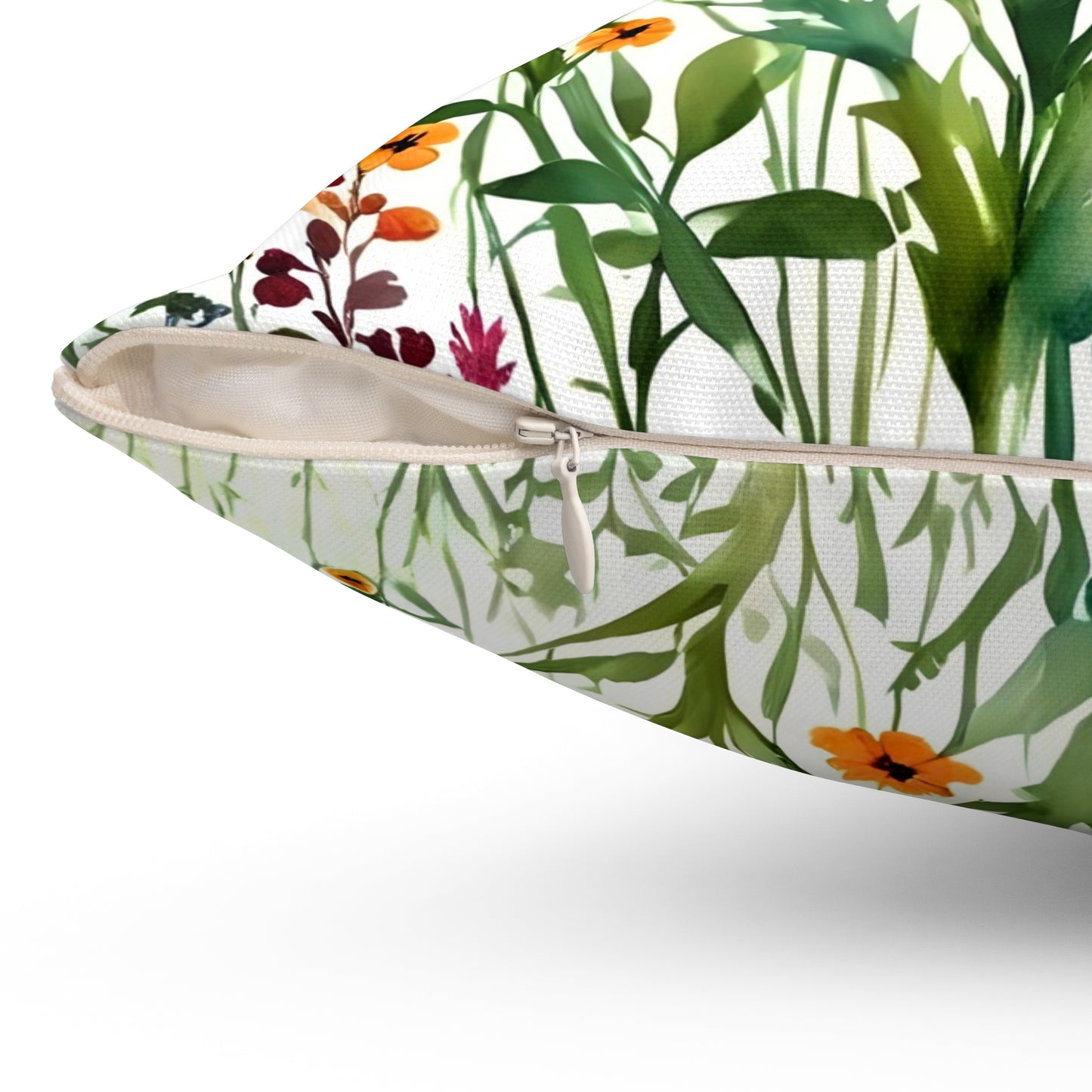 Wild Wildflower Square Pillow