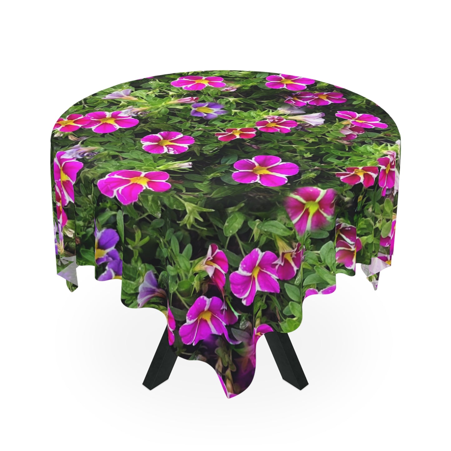 Rose's Flower Explosion Accent Tablecloth