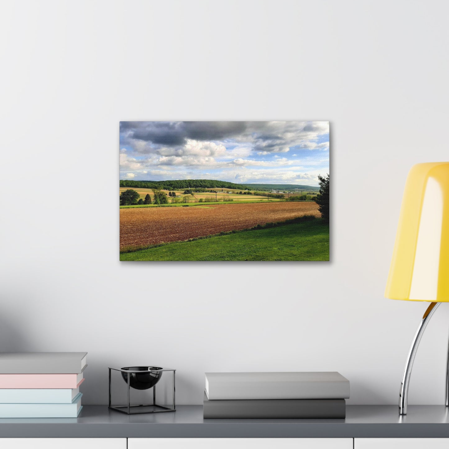 Planting Time on the Farm in Pennsylvania Canvas