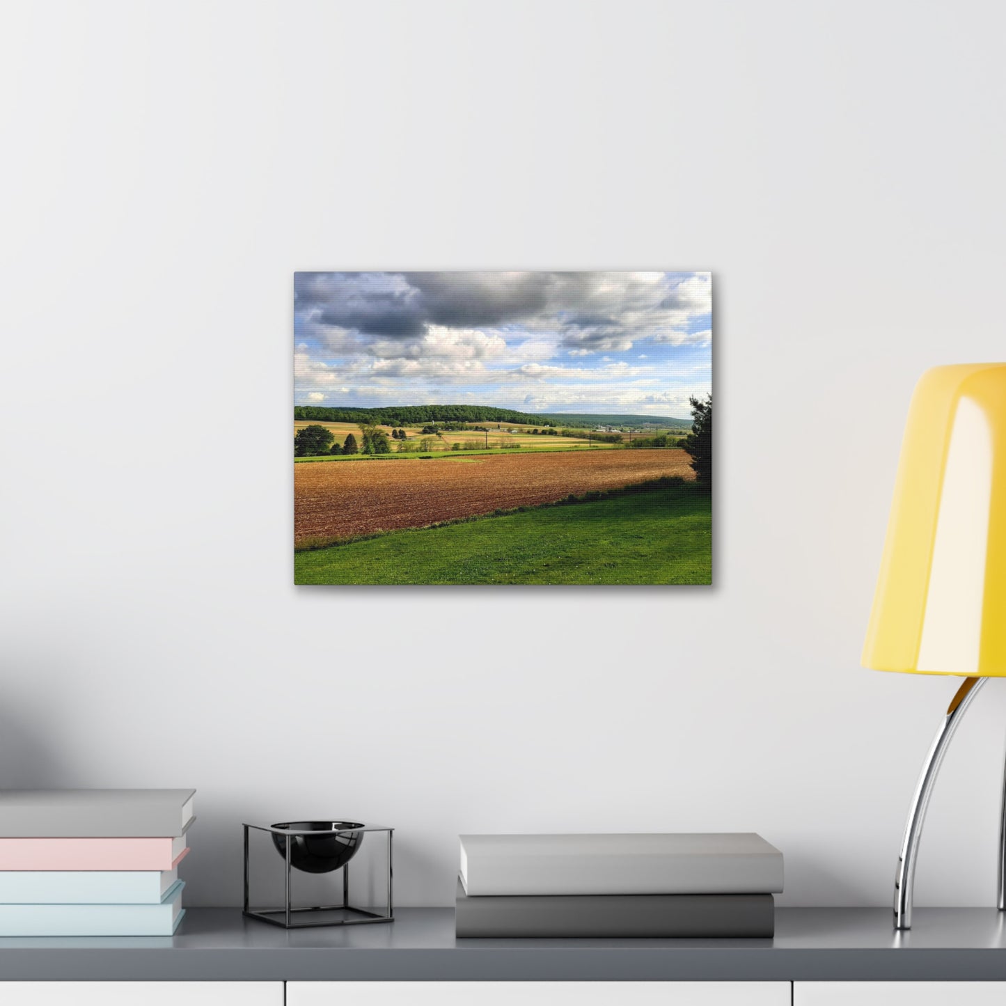 Planting Time on the Farm in Pennsylvania Canvas