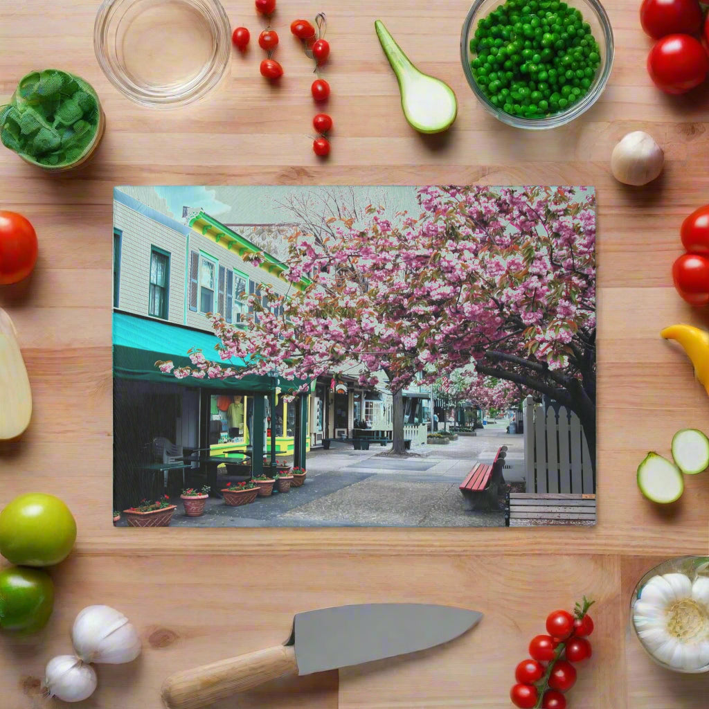 Old Cape May Glass Cutting Board
