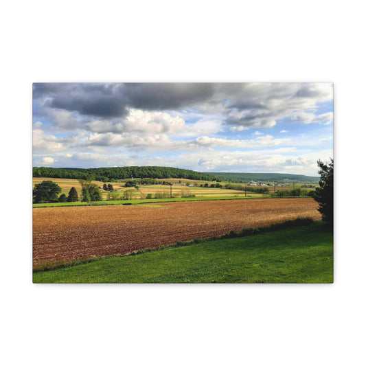 Planting Time on the Farm in Pennsylvania Canvas