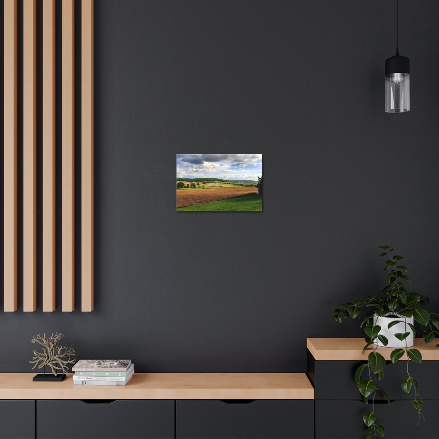 Planting Time on the Farm in Pennsylvania Canvas
