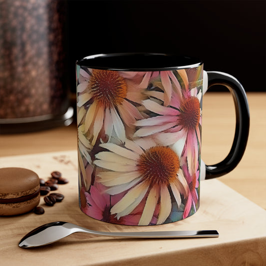 Coneflower Two-Tone Mug