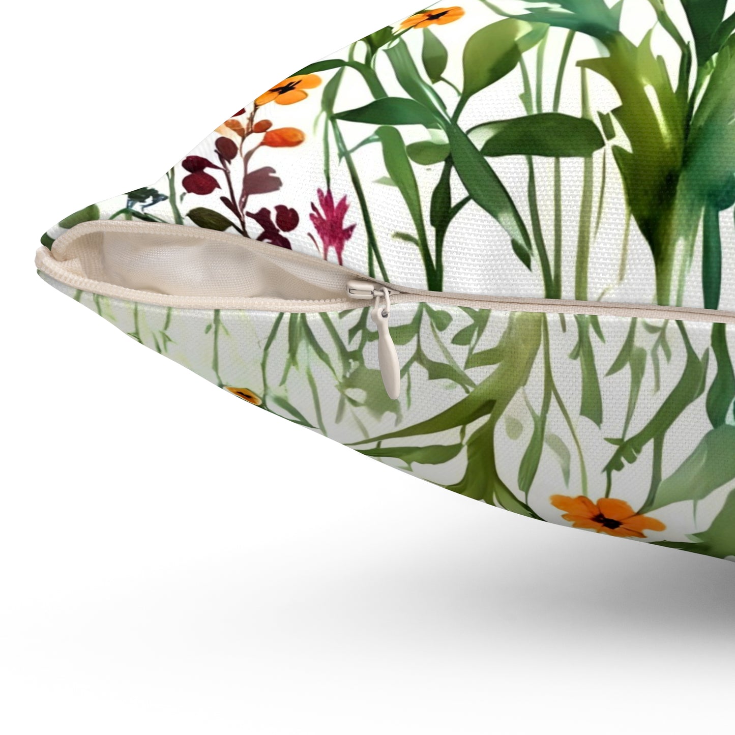 Wild Wildflower Square Pillow