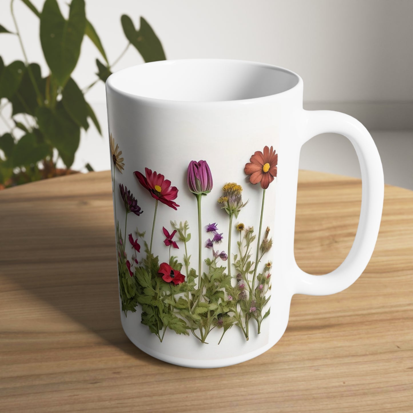 3D Wildflower Mug