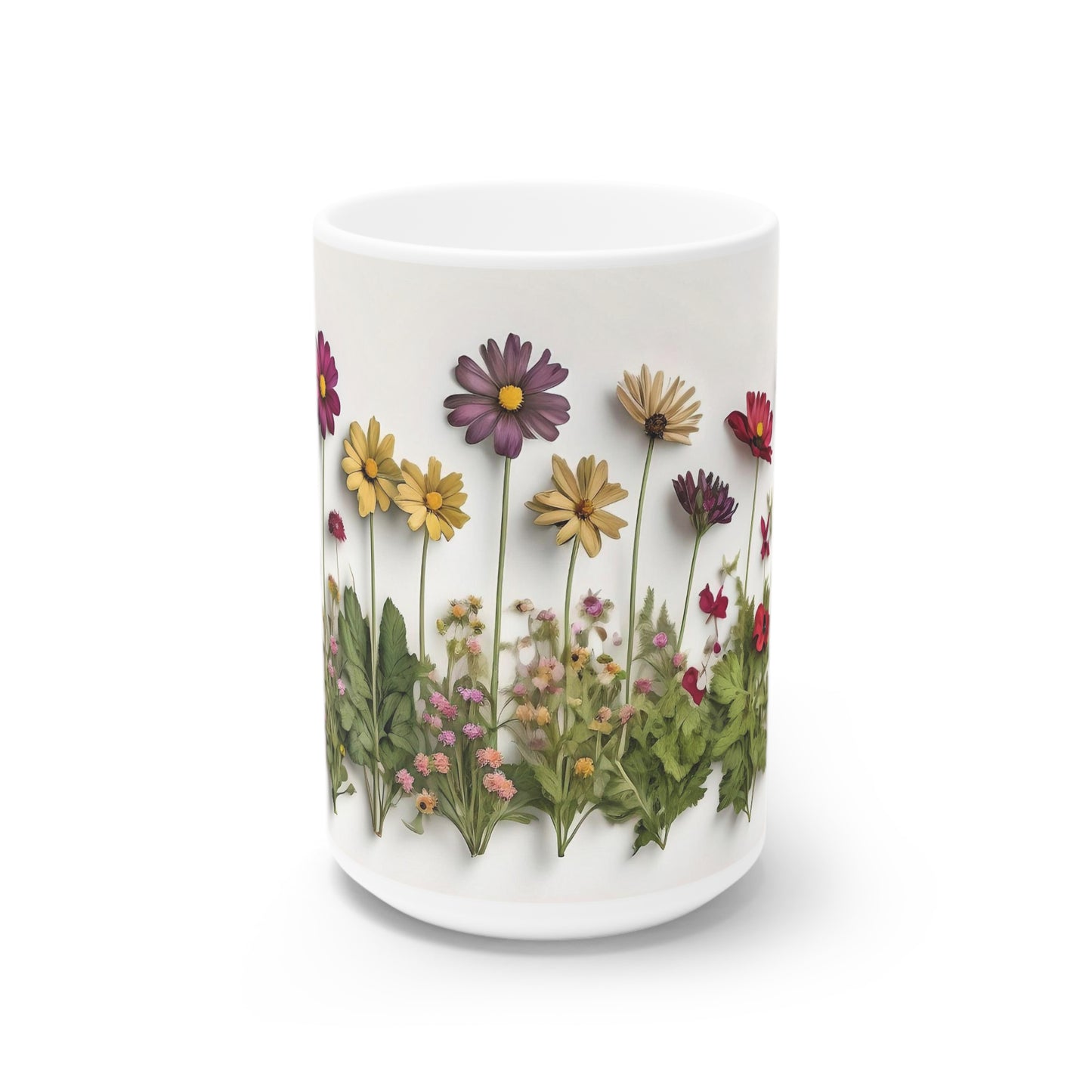3D Wildflower Mug