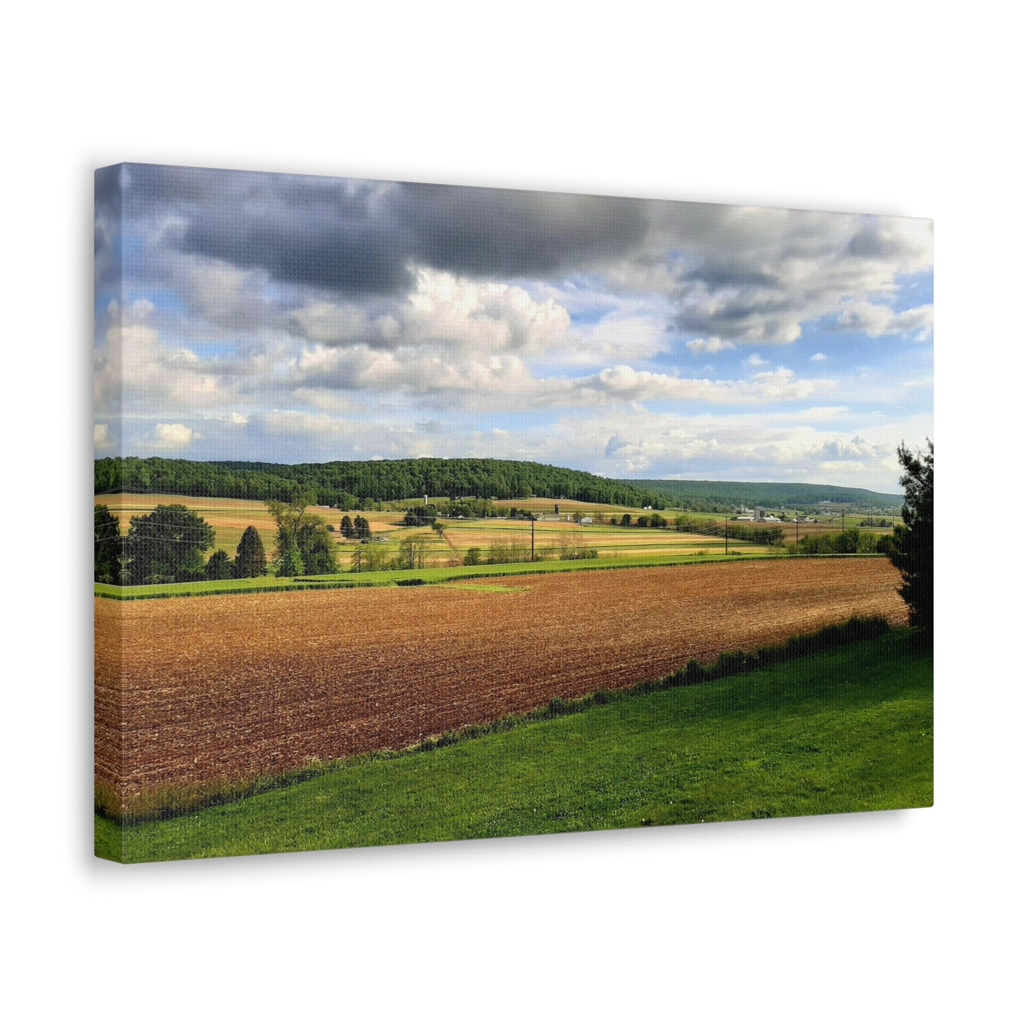 Planting Time on the Farm in Pennsylvania Canvas