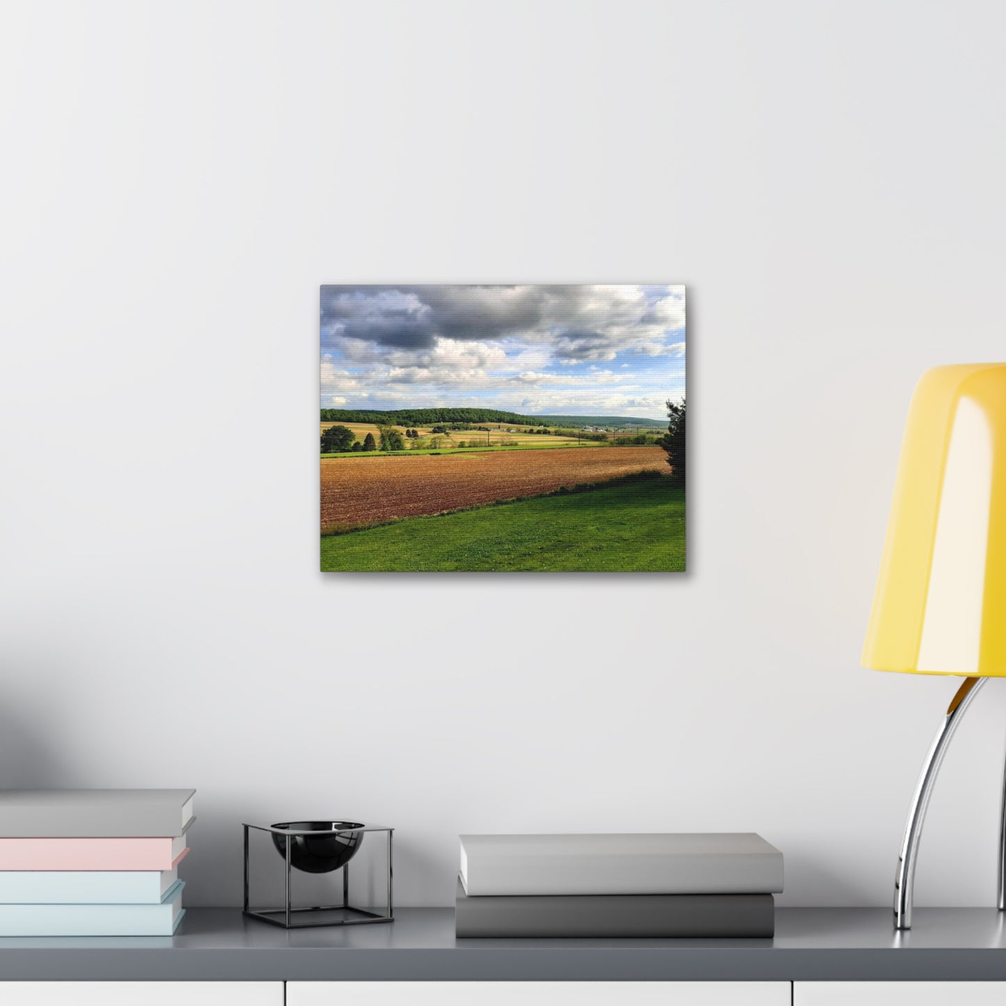 Planting Time on the Farm in Pennsylvania Canvas
