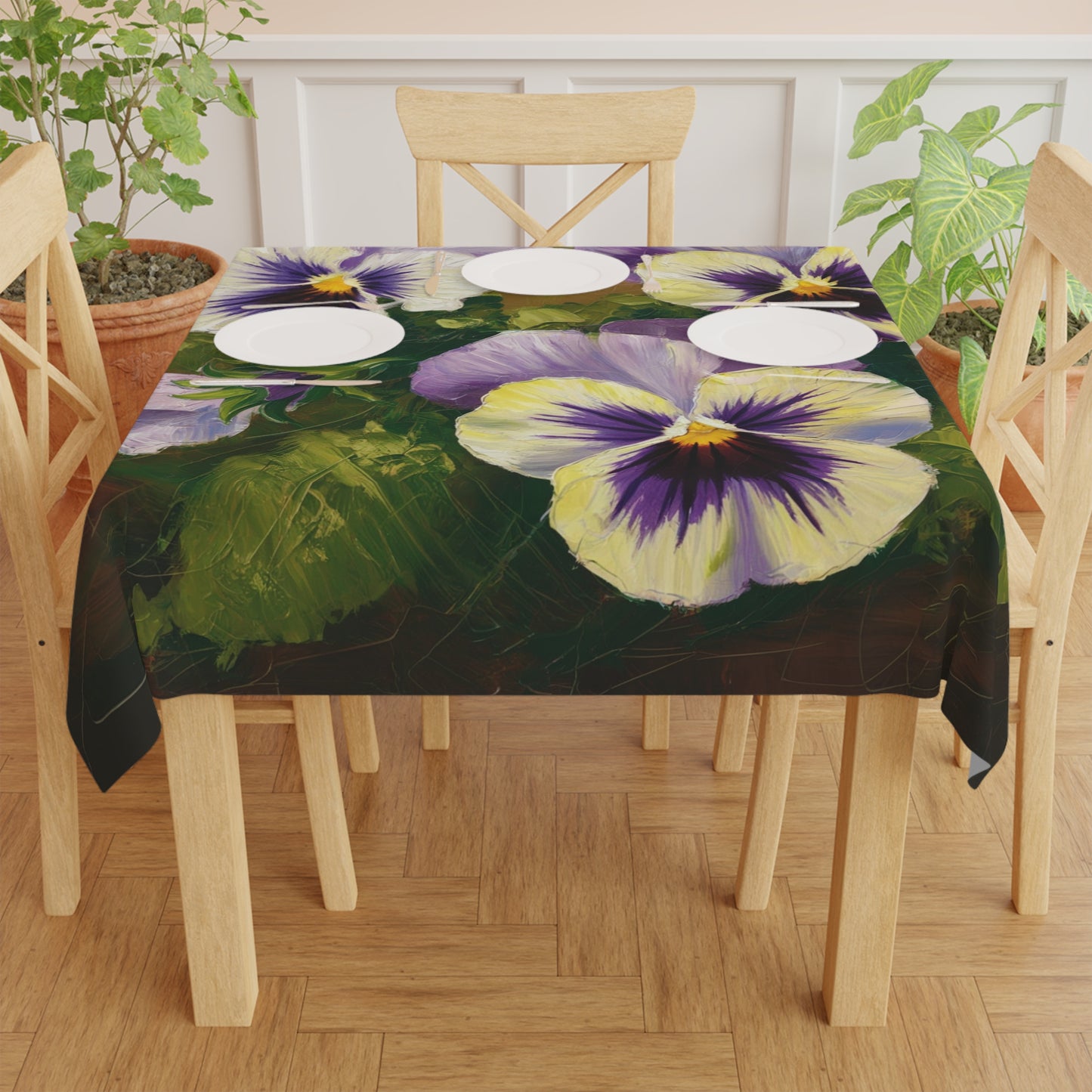 Pansy Tablecloth
