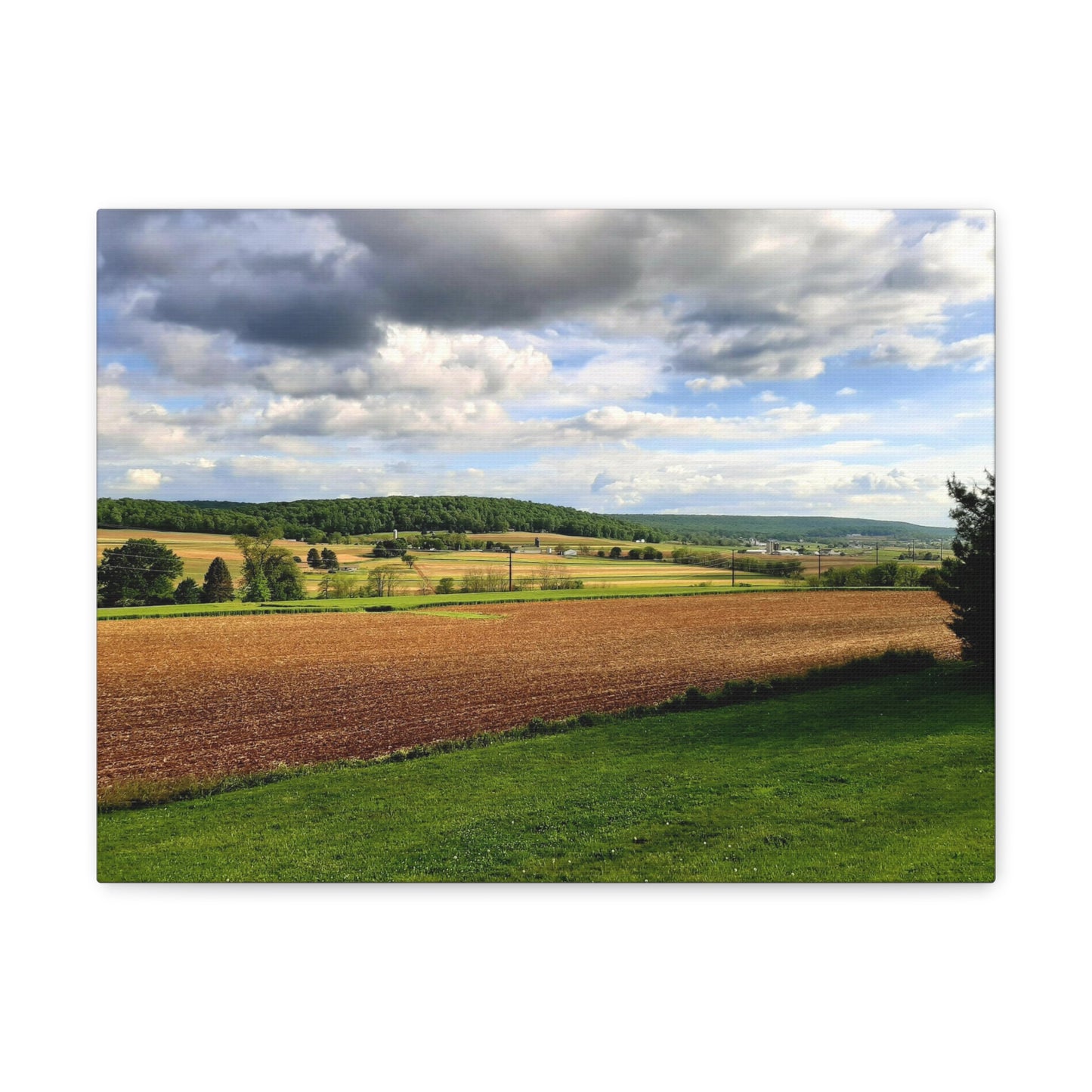Planting Time on the Farm in Pennsylvania Canvas