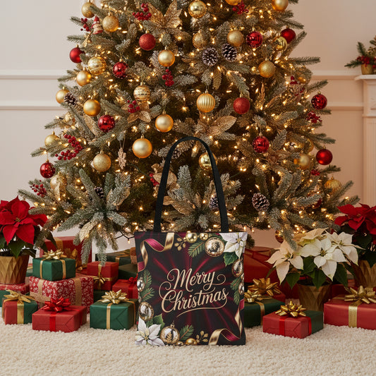 Merry Christmas Holiday Tote