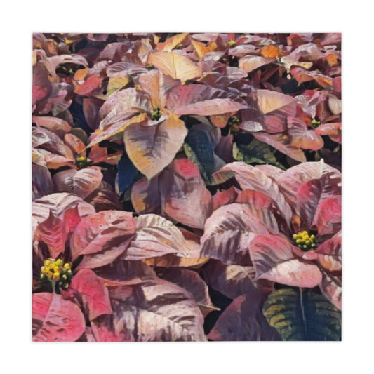 Pink PoinsettiaTablecloth