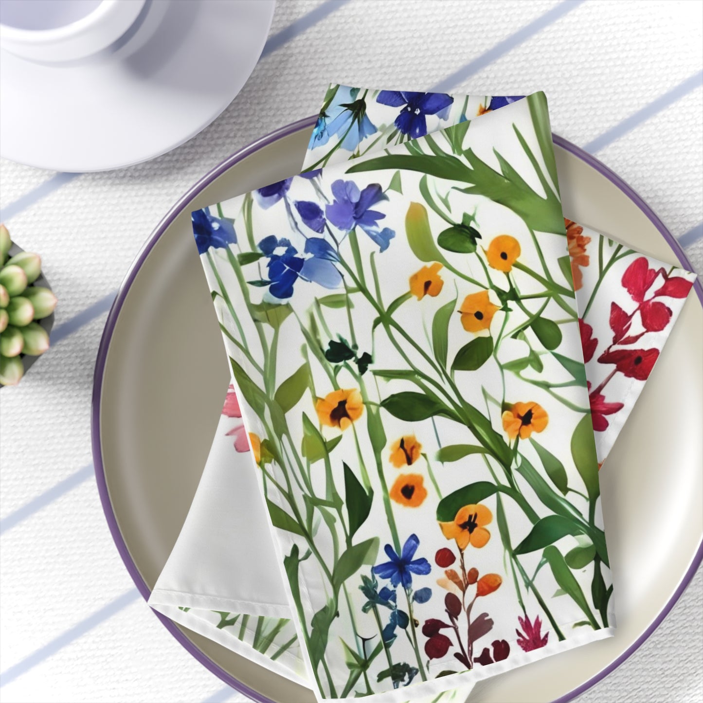 Wild Wildflower Accent Napkins