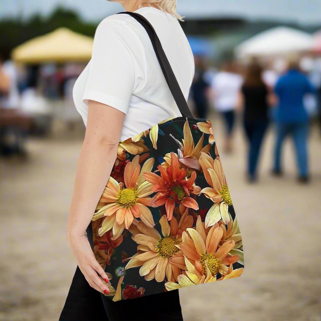Fall Asters Tote Bag