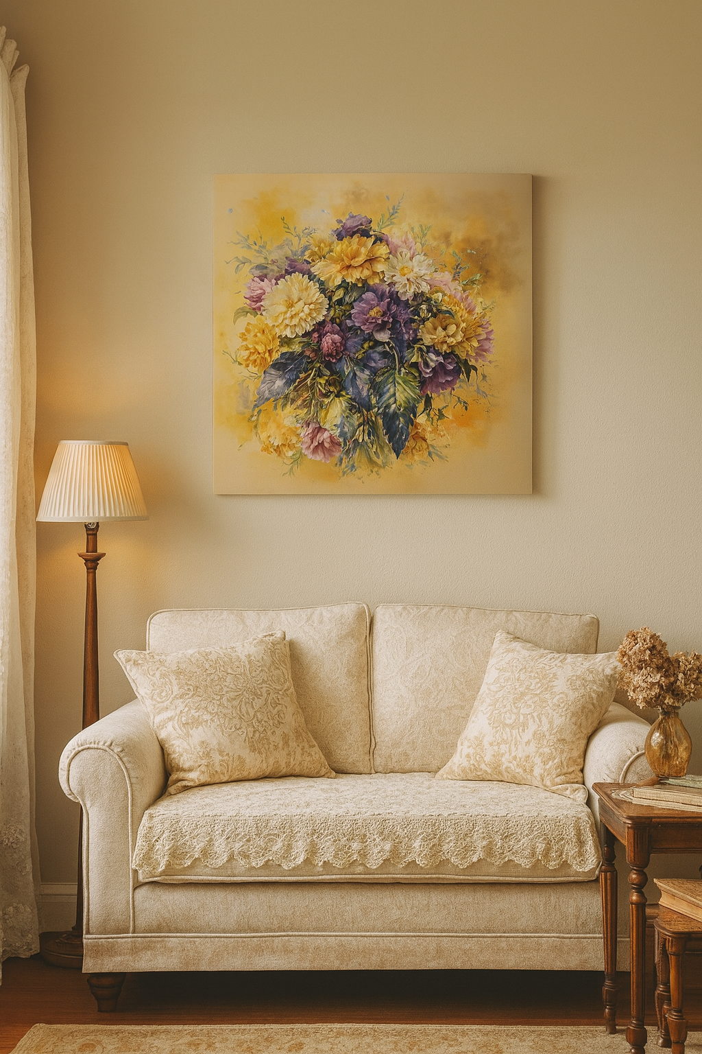 Harvest Bouquet Wall Art | Canvas | Free Shipping