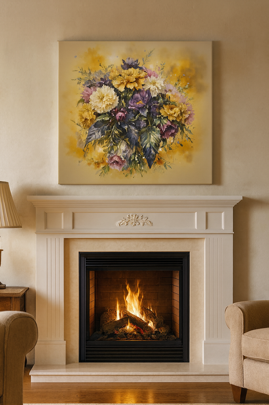 Harvest Bouquet Wall Art | Canvas | Free Shipping