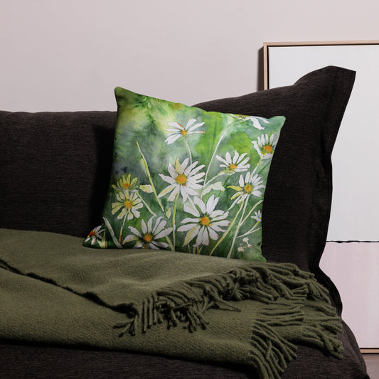 Dodie's Daisies Premium Pillow Case
