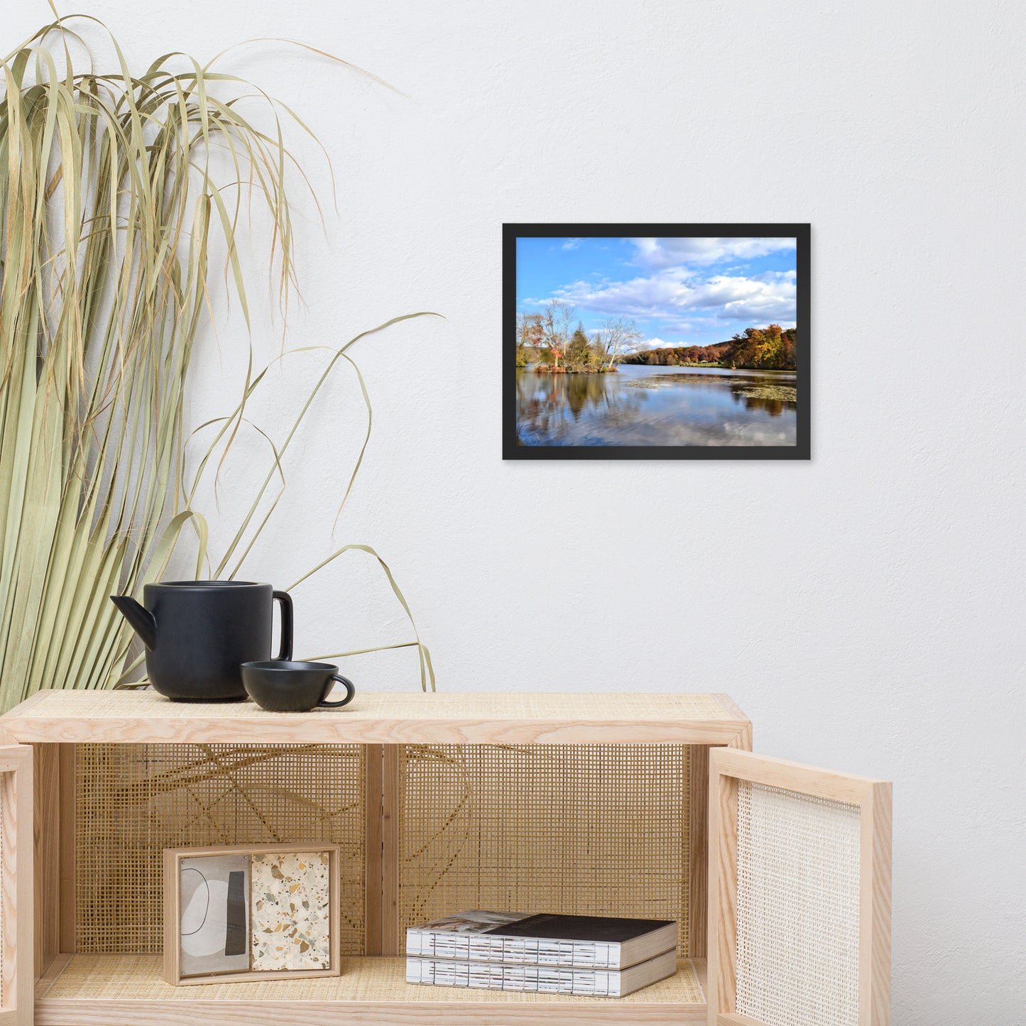 Hopewell Lake Framed Poster