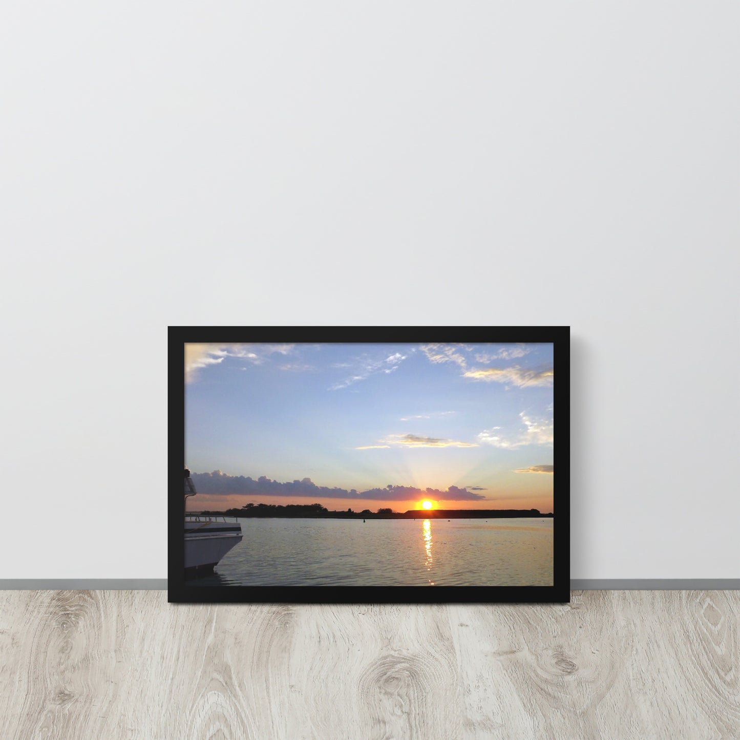Sunset Lake in Wildwood, New Jersey Farmed Poster