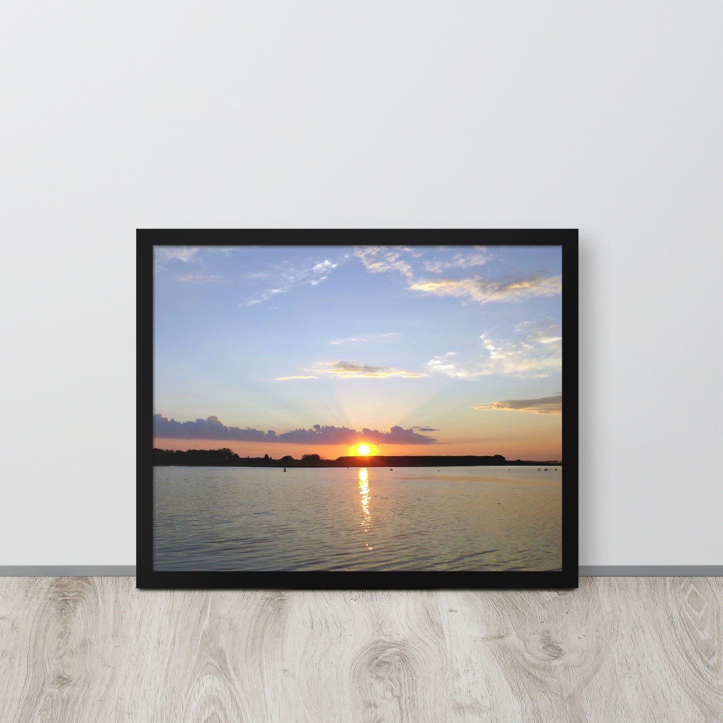 Sunset Lake in Wildwood, New Jersey Farmed Poster