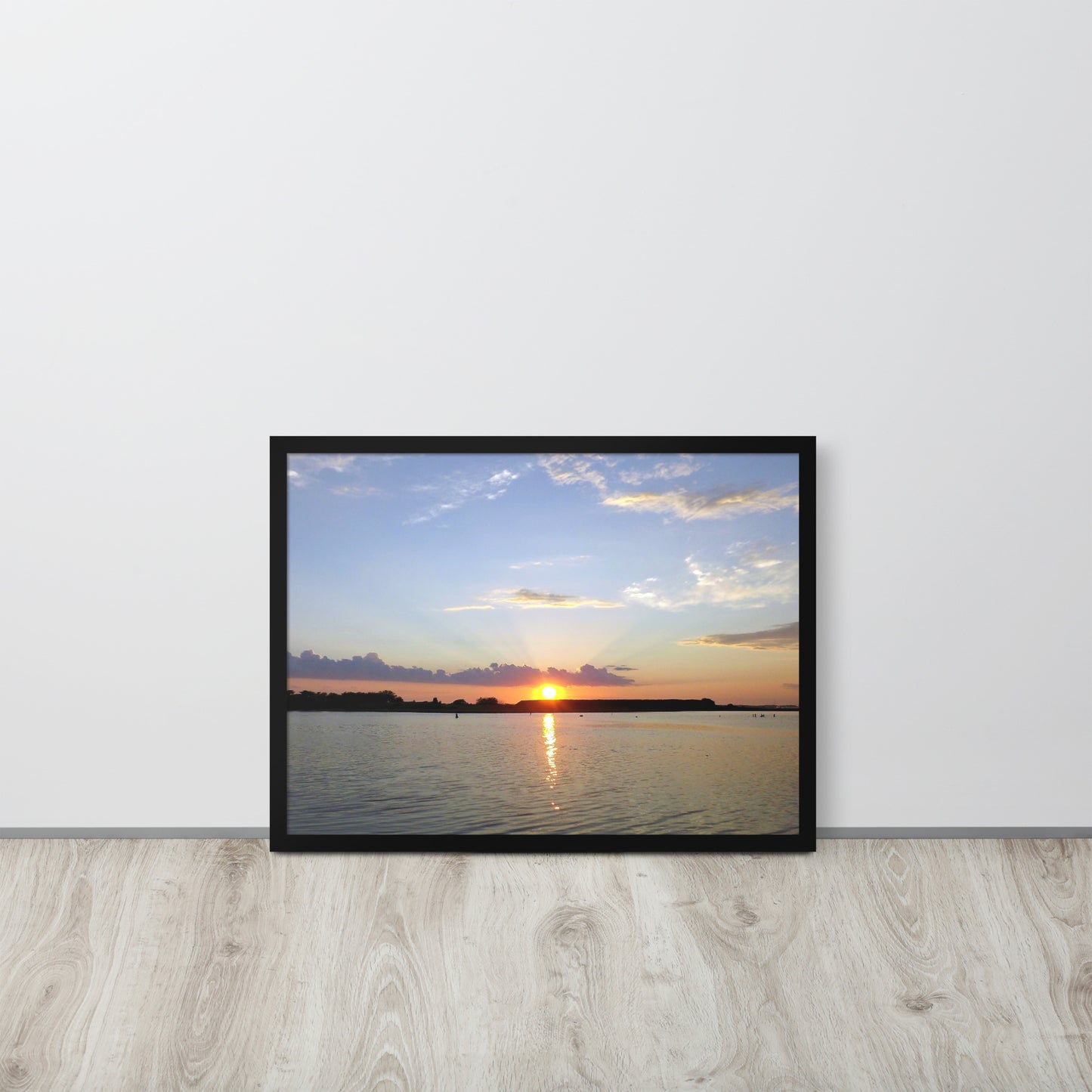 Sunset Lake in Wildwood, New Jersey Farmed Poster
