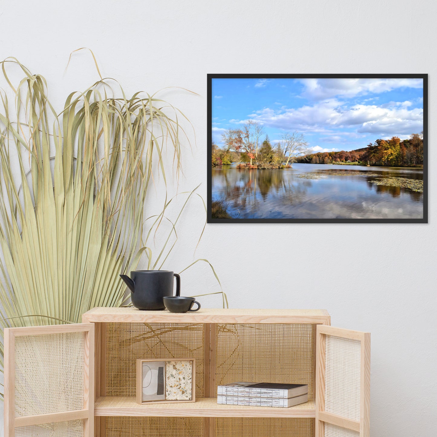 Hopewell Lake Framed Poster