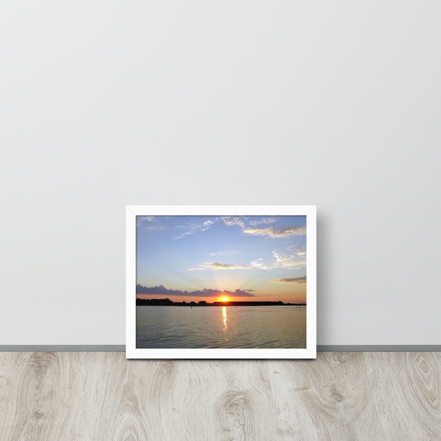 Sunset Lake in Wildwood, New Jersey Farmed Poster