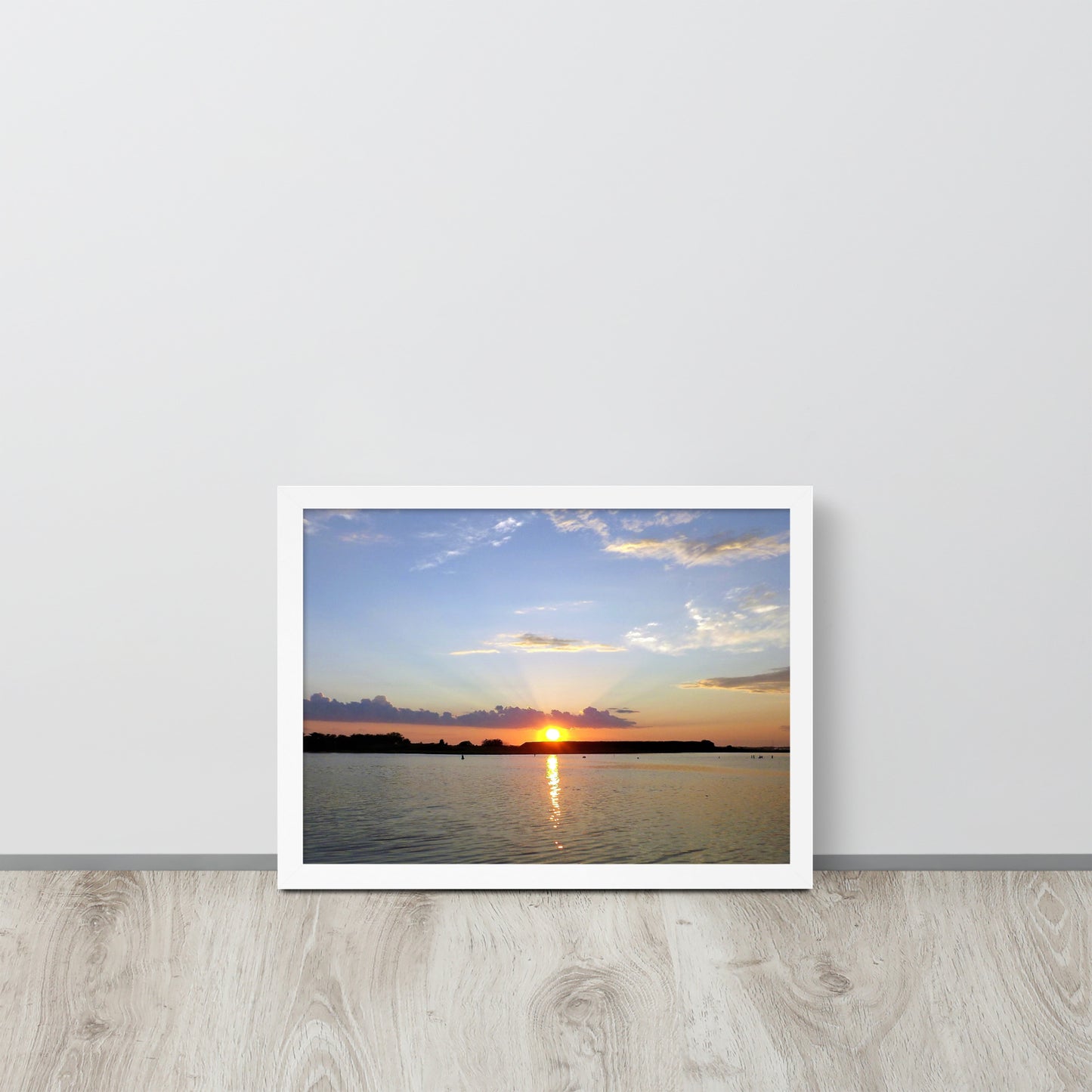 Sunset Lake in Wildwood, New Jersey Farmed Poster