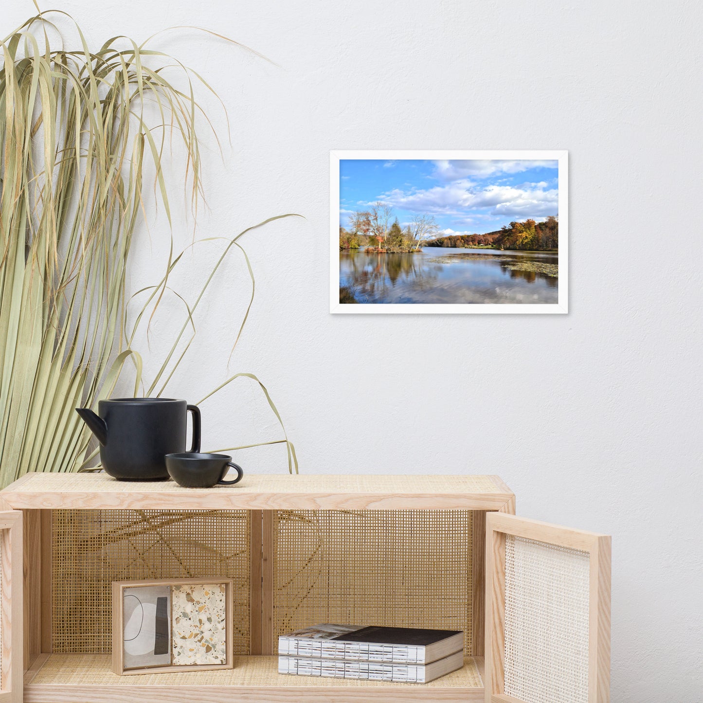 Hopewell Lake Framed Poster