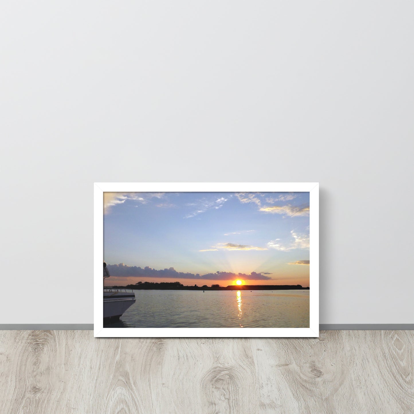 Sunset Lake in Wildwood, New Jersey Farmed Poster
