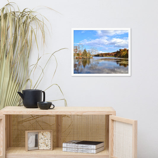 Hopewell Lake Framed Poster