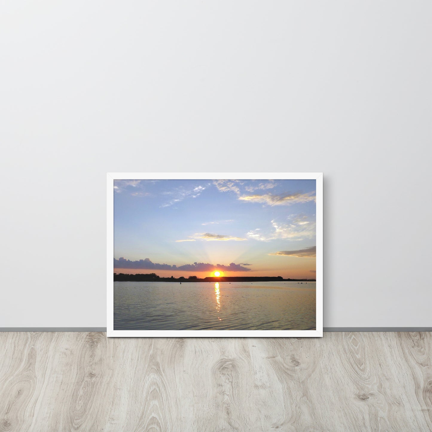 Sunset Lake in Wildwood, New Jersey Farmed Poster