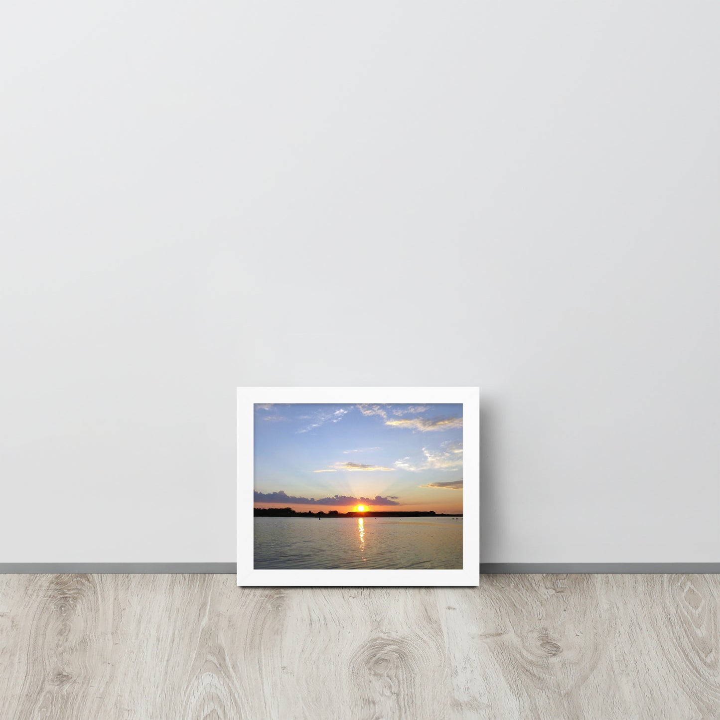 Sunset Lake in Wildwood, New Jersey Farmed Poster