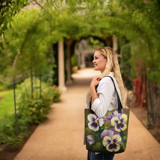Pansy Tote bag