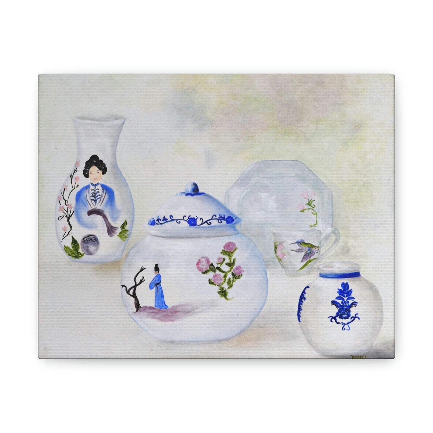 Dodie's Dishes Canvas