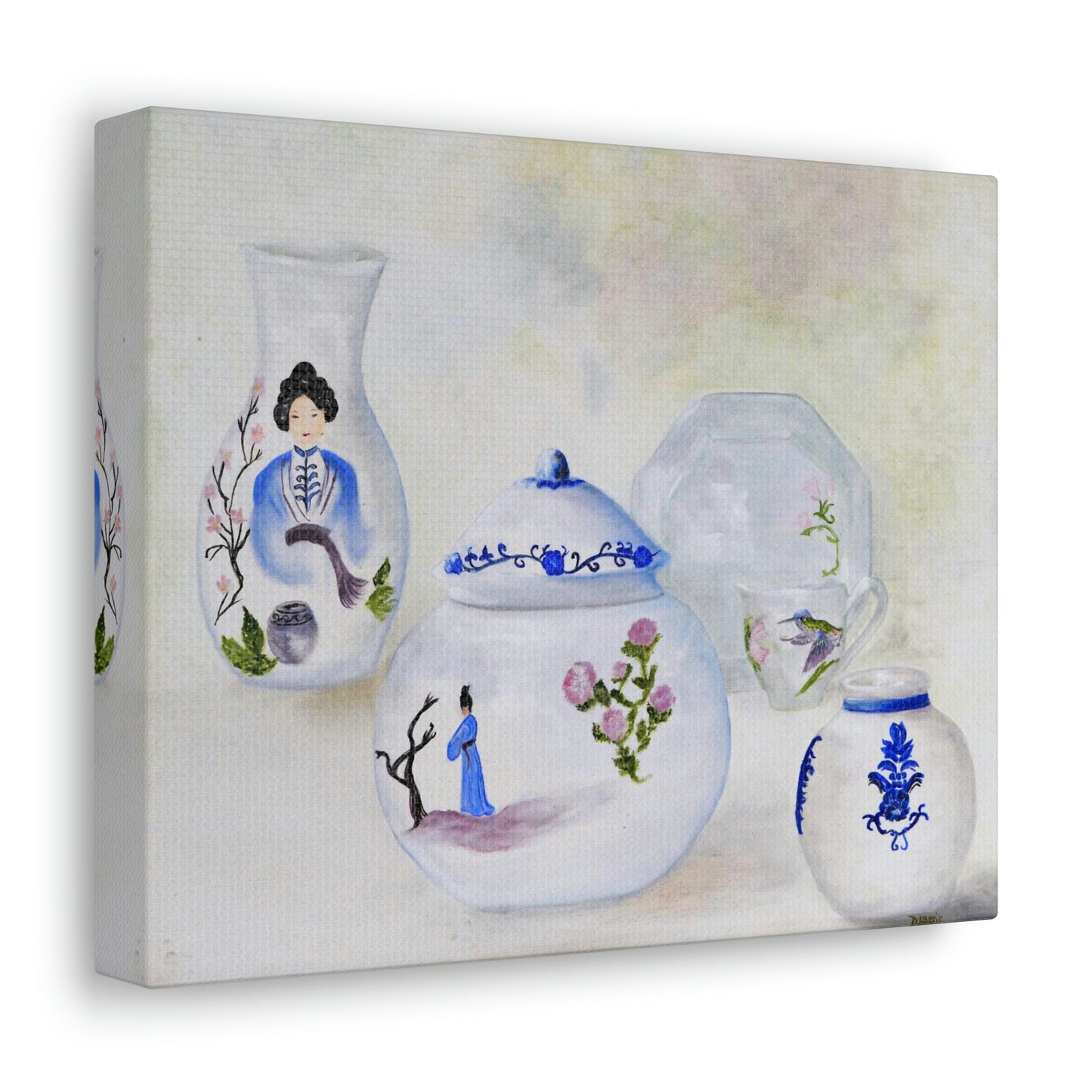 Dodie's Dishes Canvas