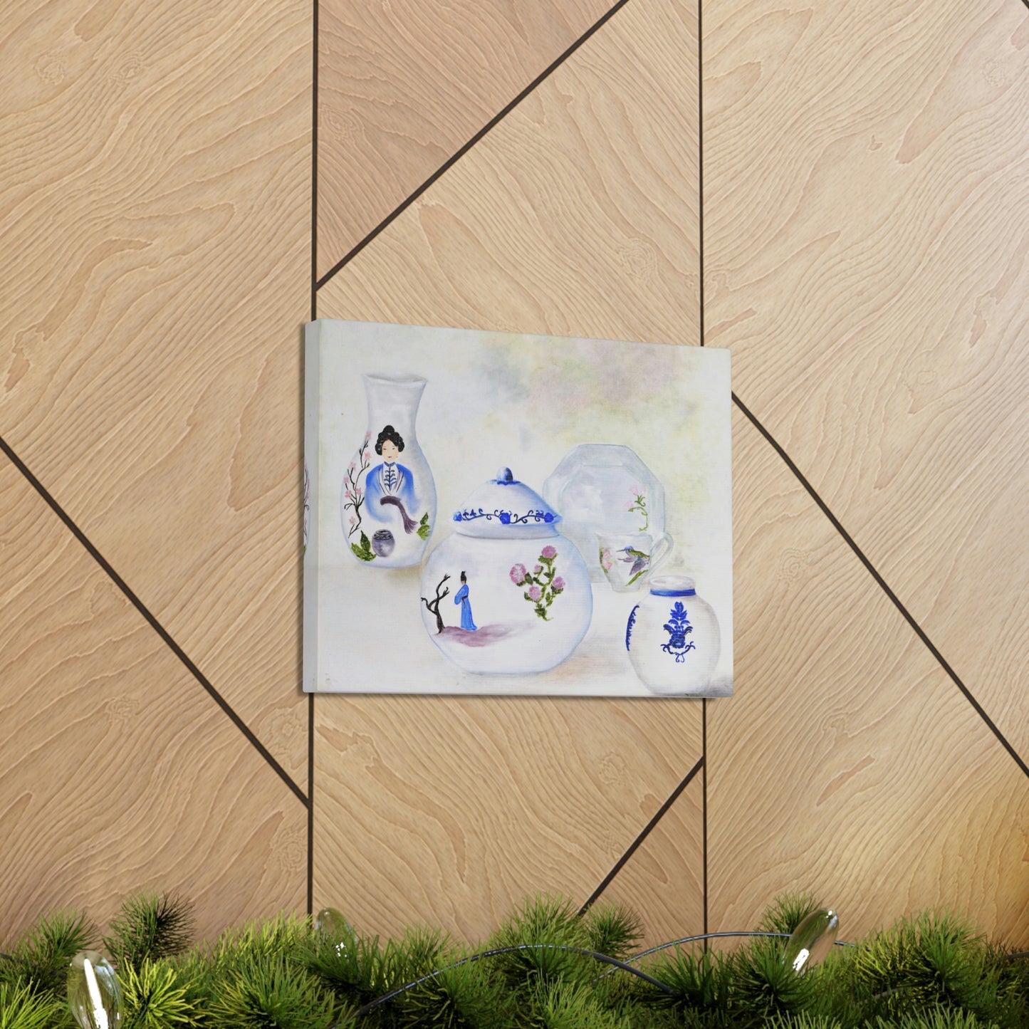 Dodie's Dishes Canvas