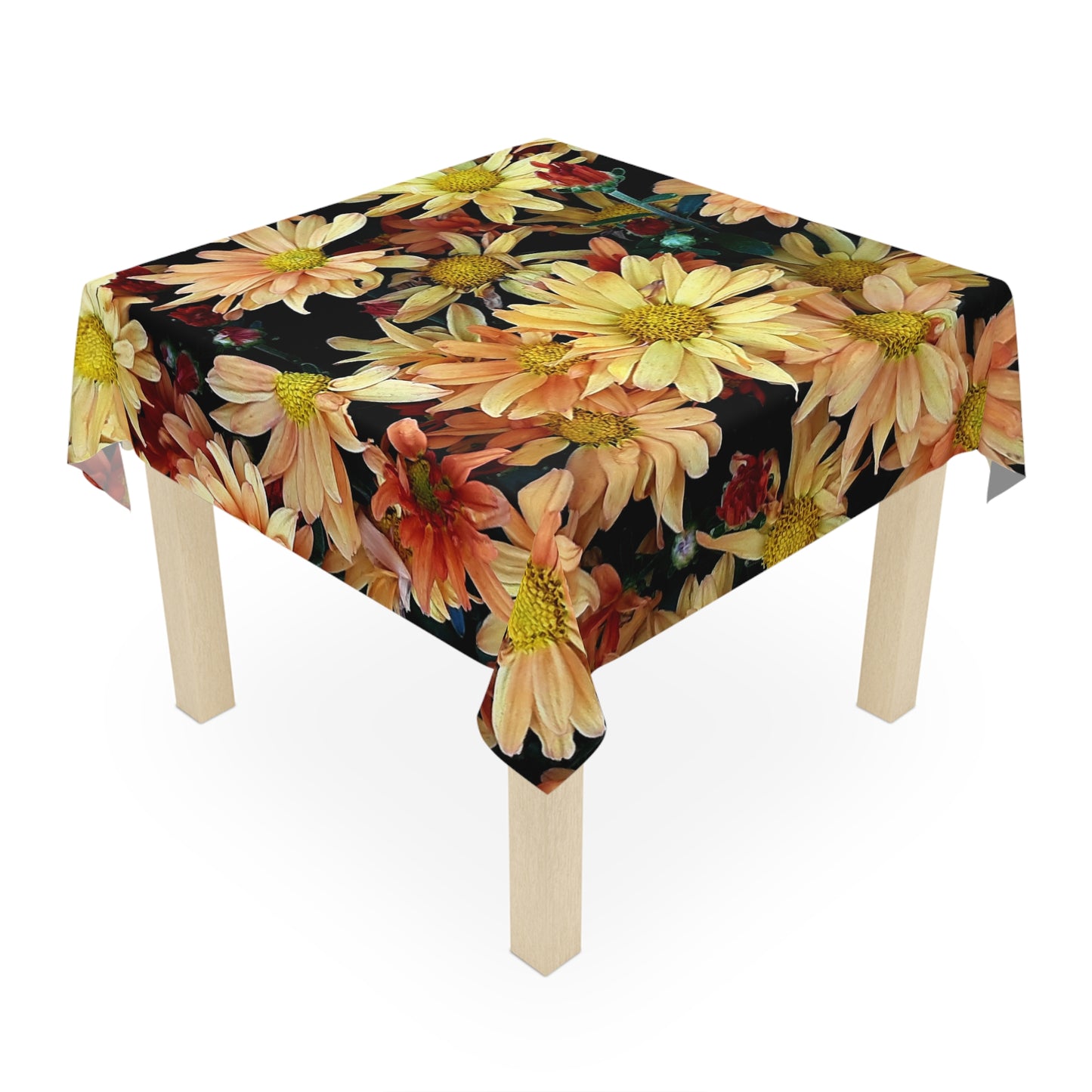 Fall Asters Tablecloth