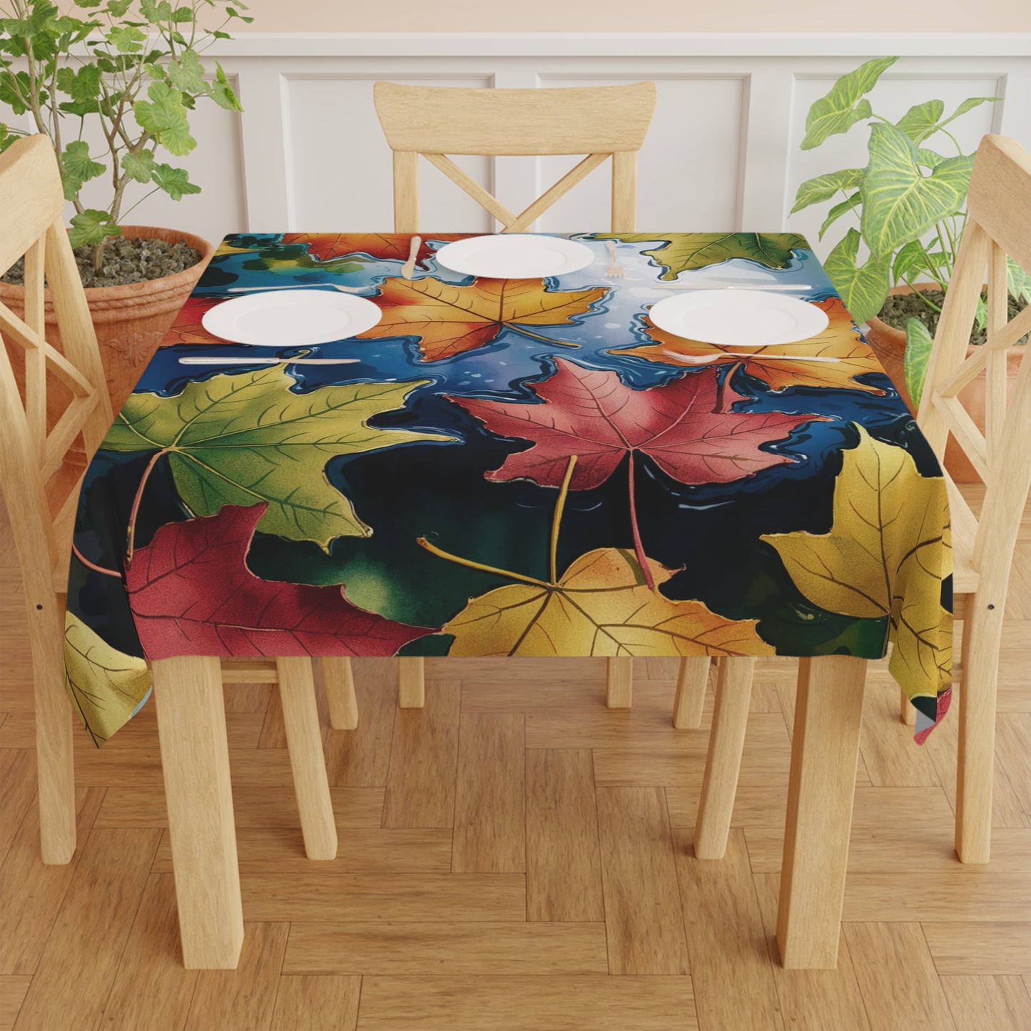 Falling Leaves Tablecloth