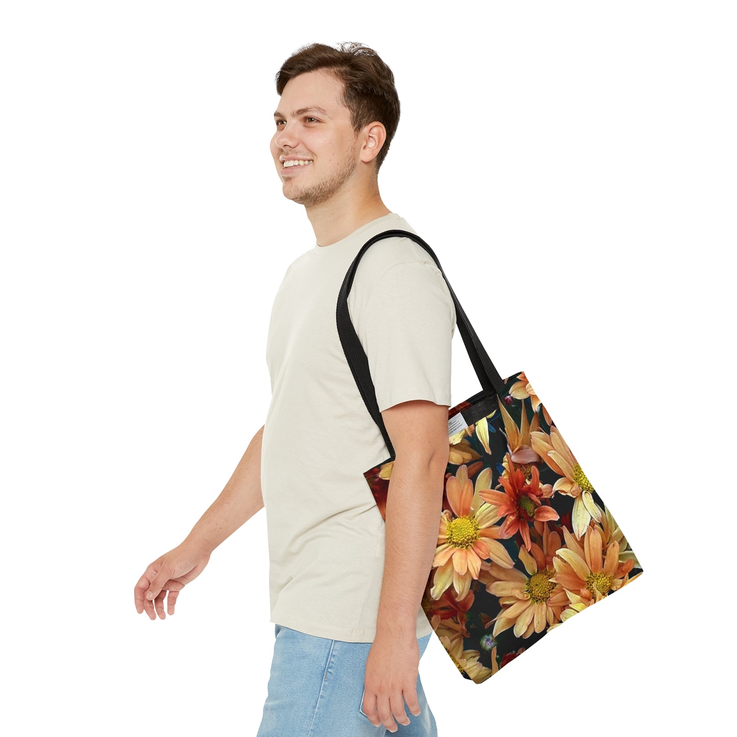 Fall Asters Tote Bag