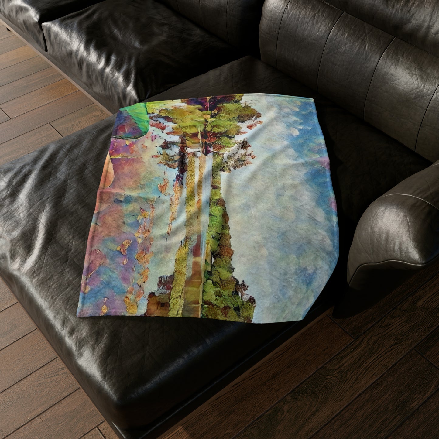 Pennsylvania Lake Soft Polyester Blanket