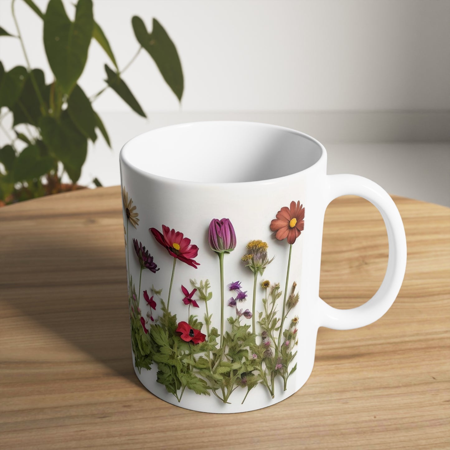 3D Wildflower Mug