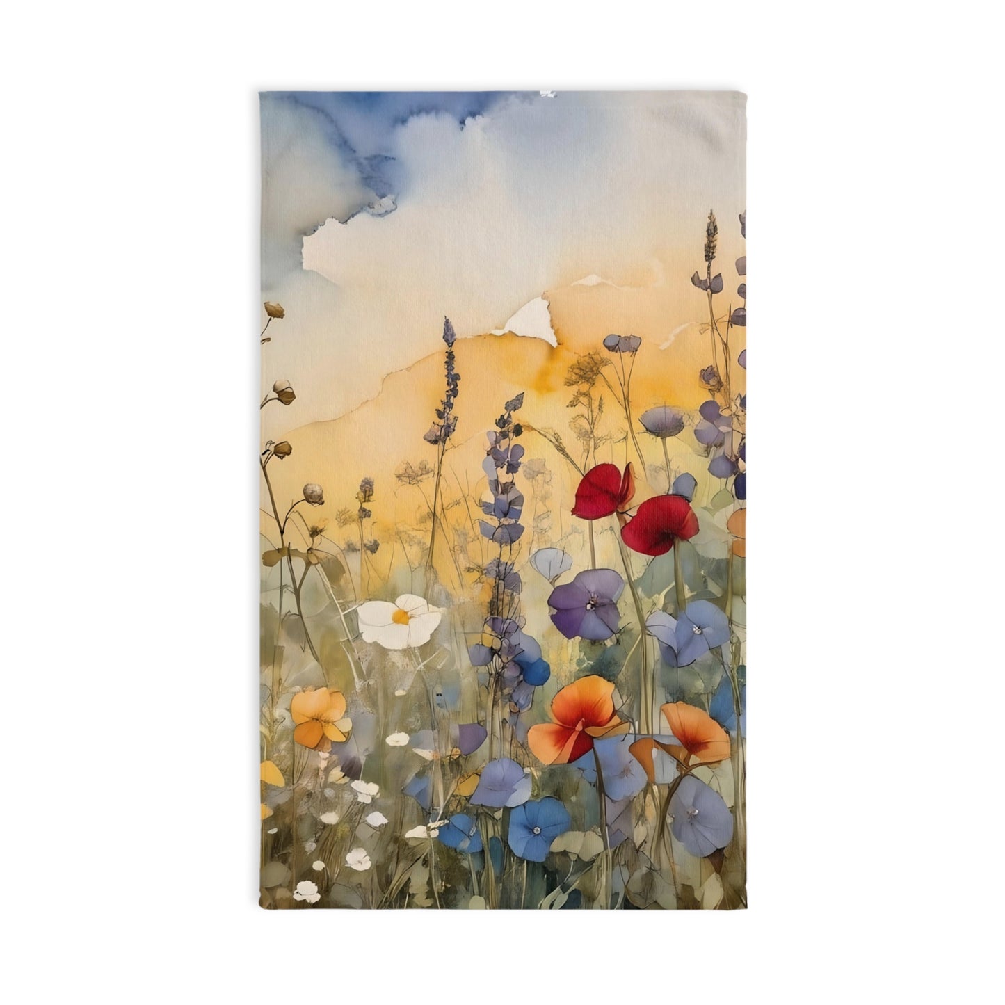 Wildflower Field Hand Towel