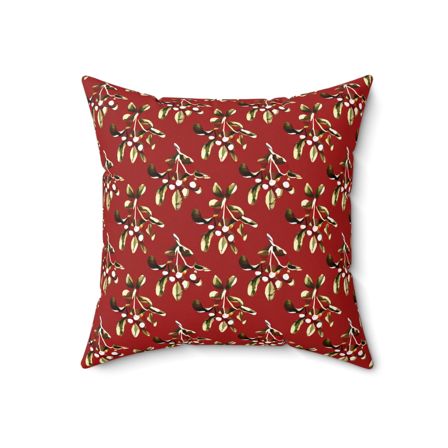 Mistletoe Holiday Accent Pillow