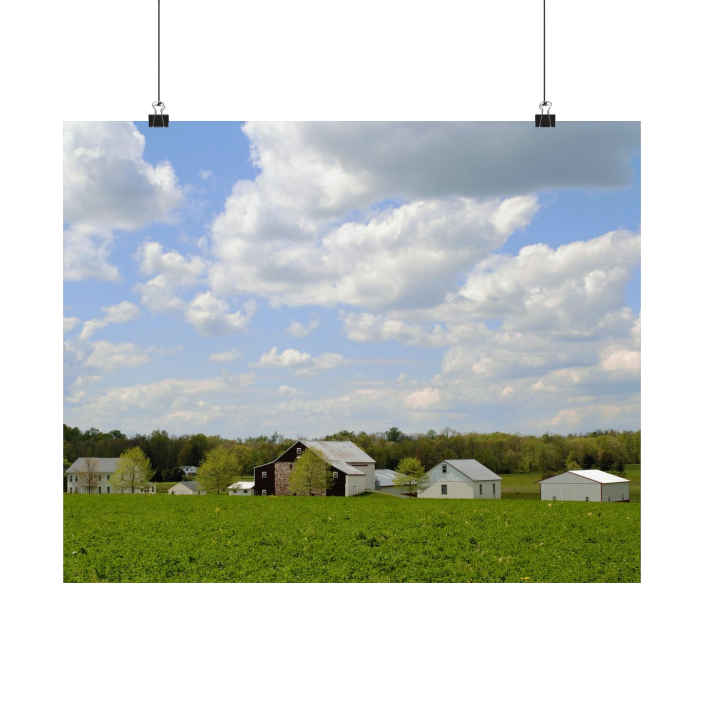 Farm Scene in Pennsylvania