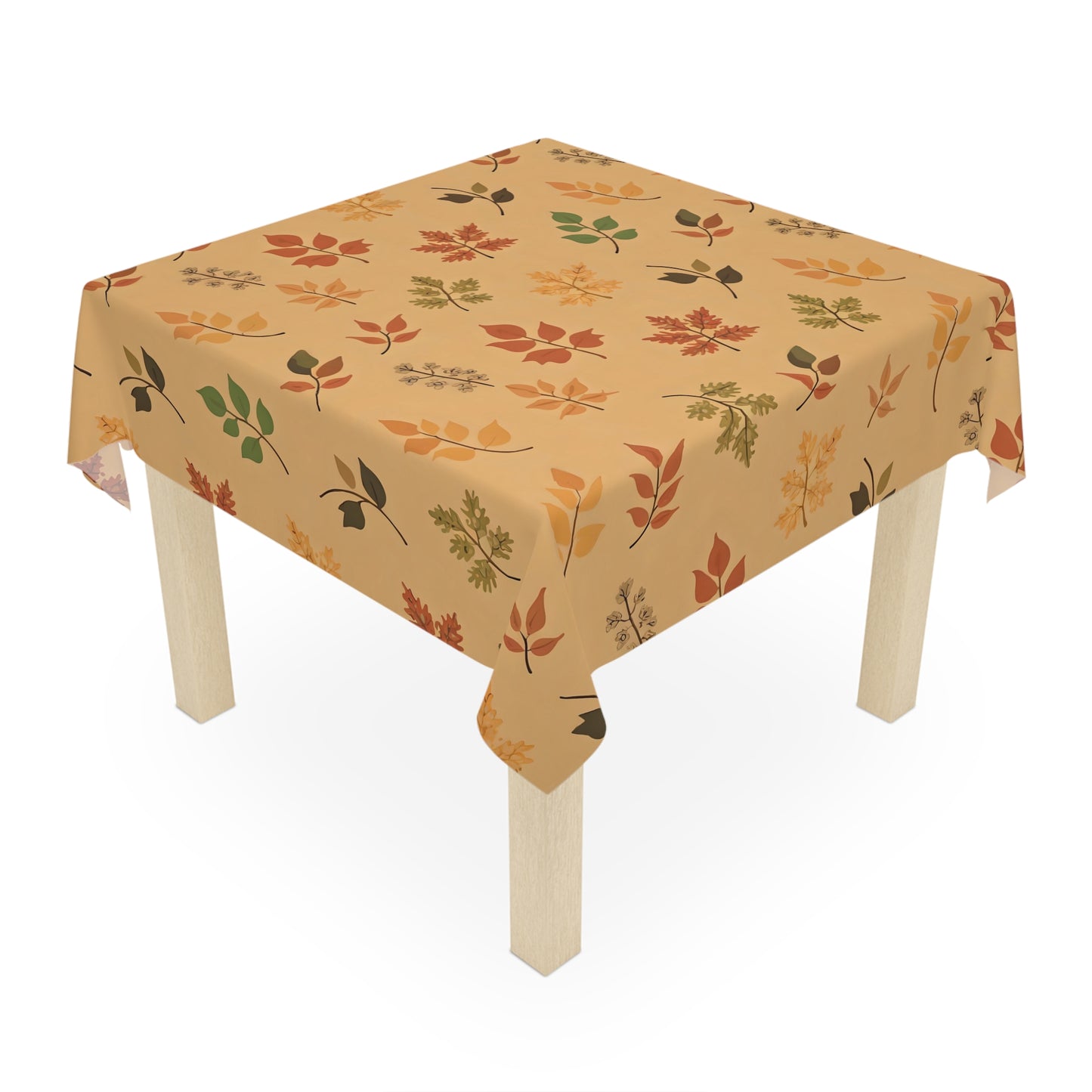 Floating Fall Leaves Tablecloth