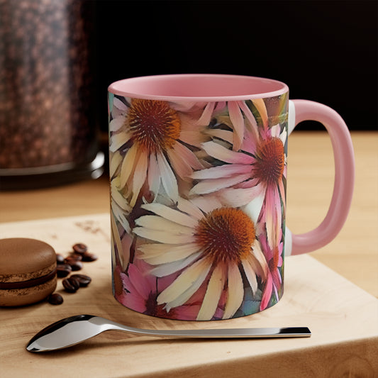 Coneflower Two-Tone Mug