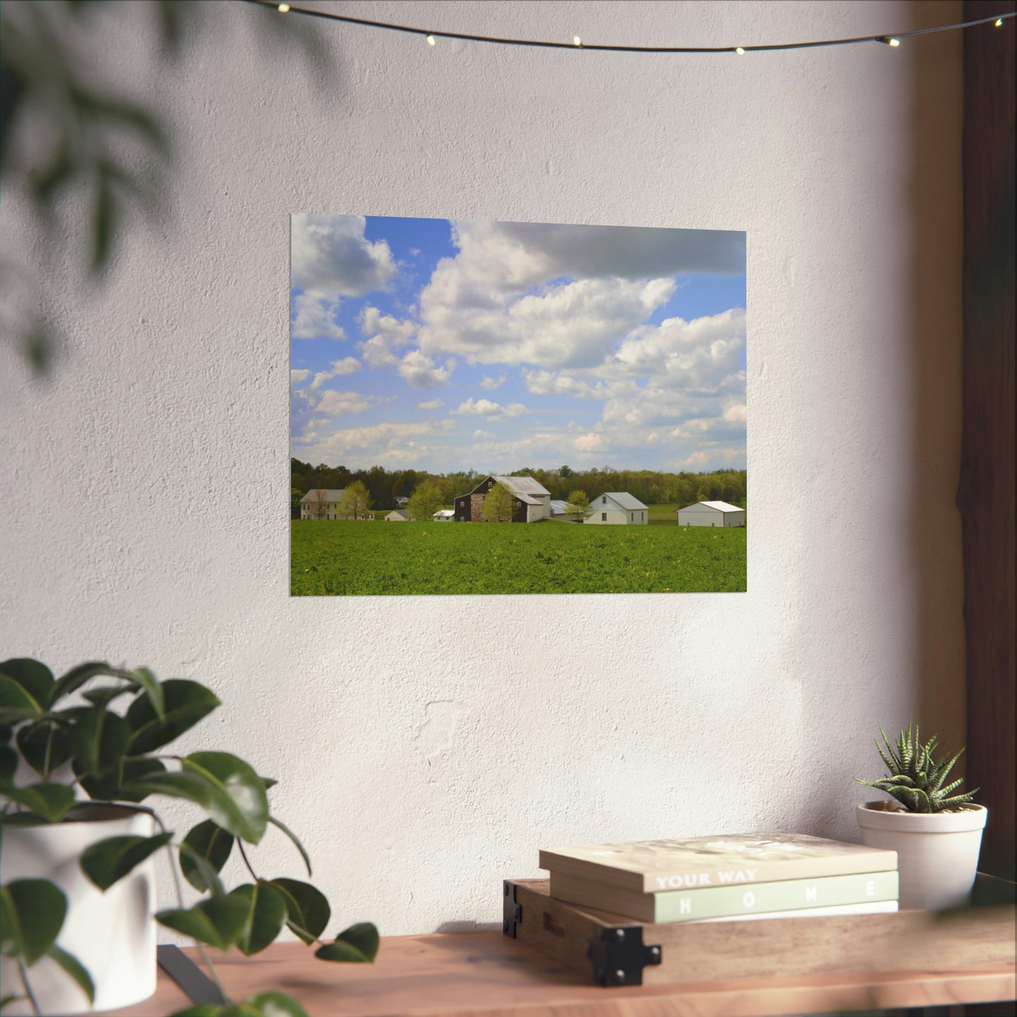 Farm Scene in Pennsylvania